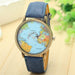 World Traveler Leather Watch - Cool Trends