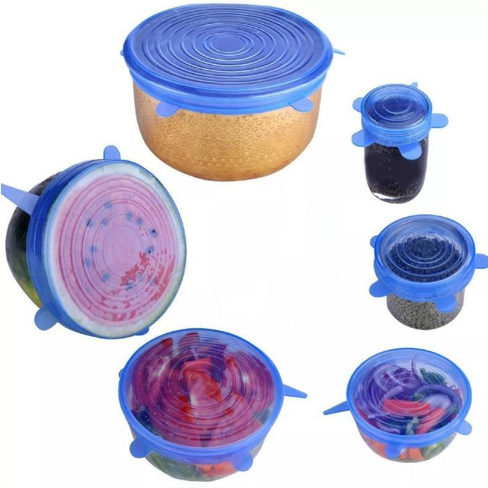 Stretchy Reusable Silicone Lids - Cool Trends