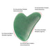 Sunray Jade Facial Roller With Heart Gua Sha - Cool Trends