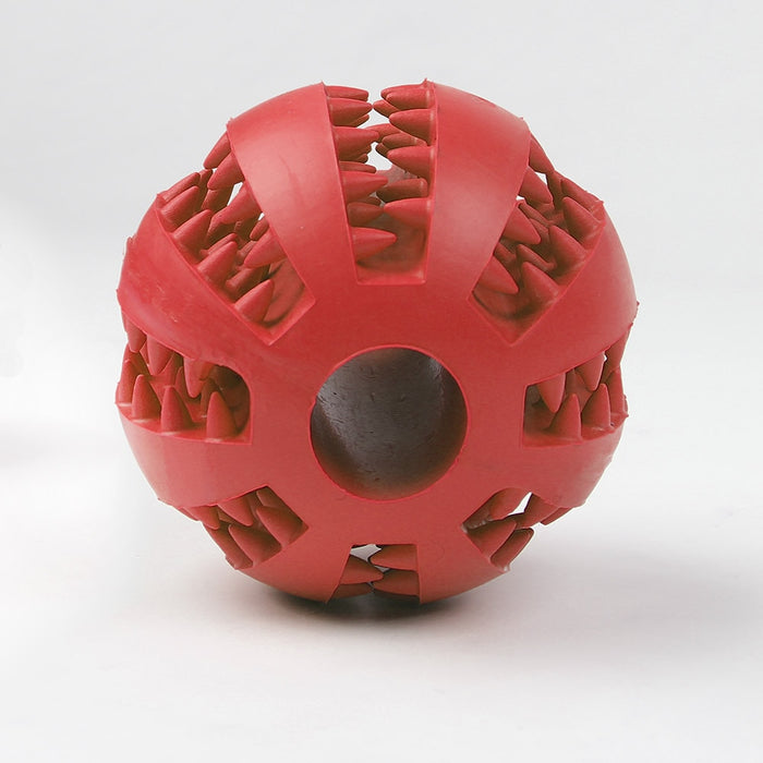 Interactive Rubber Treat Dog Ball - Cool Trends