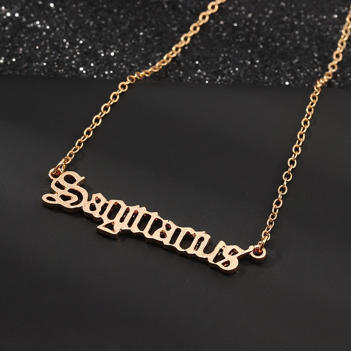 Zodiac Pendant Necklace - Cool Trends