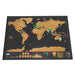 World Traveler Scratch Off Map - Cool Trends